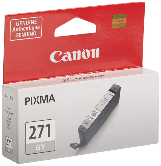 Original Canon CLI-271 Standard Yield Gray Ink Cartridge-0