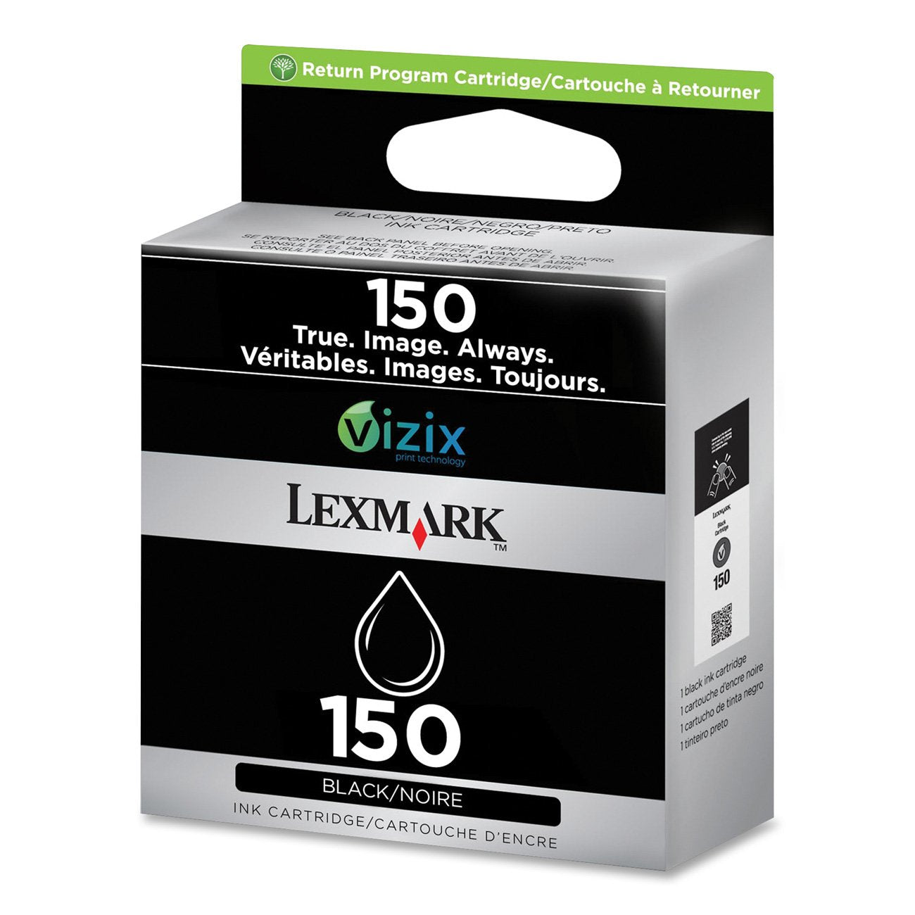 Original Lexmark #150 Black Standard Yield Ink Cartridge-0