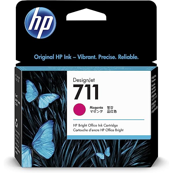 Original HP 711 29-ml (CZ131A) Magenta DesignJet Ink Cartridge-0