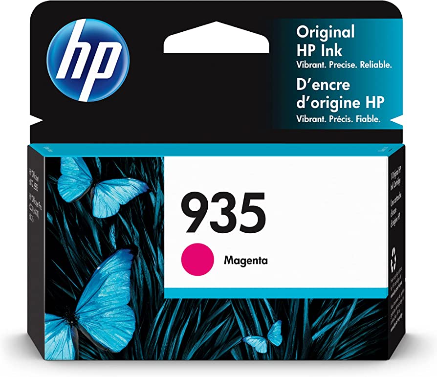 Genuine HP 935 (C2P21AN) Magenta Ink Cartridge-0