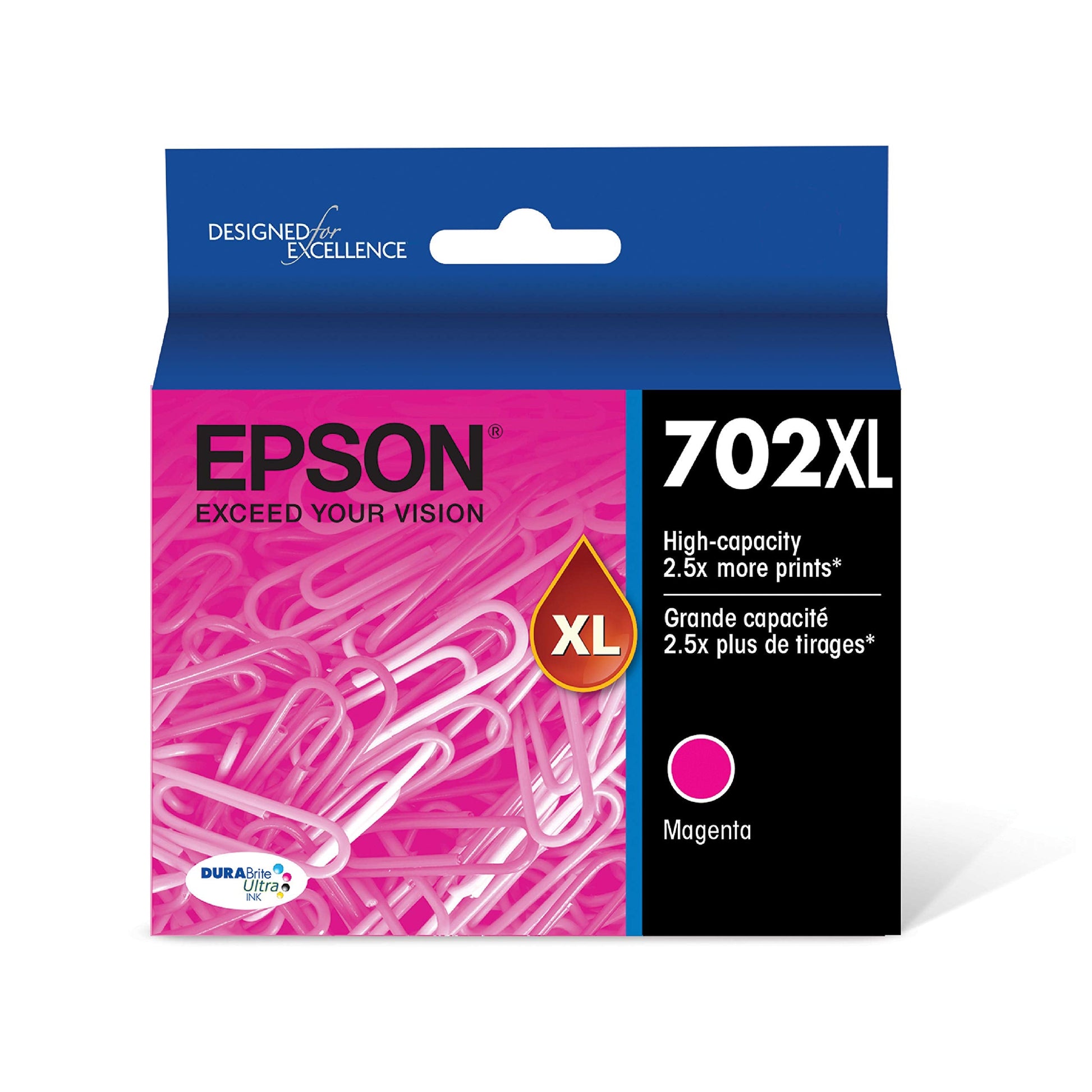 Epson T702XL Magenta High Yield ( T702XL320-S) Ink Cartridge-0