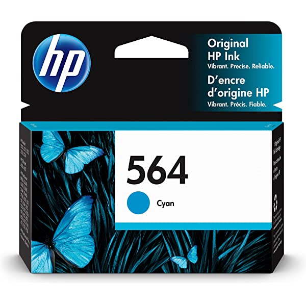 Original HP 564 (CB318WN) Cyan Ink Cartridge-0