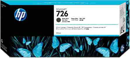 HP 726 300-ml (CH575A) Matte Black Designjet Ink Cartridge-0