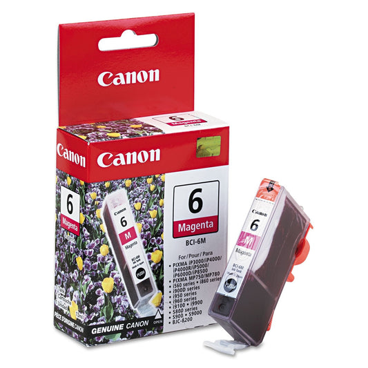 Original Canon BCI-6 Magenta Ink Cartridge-0