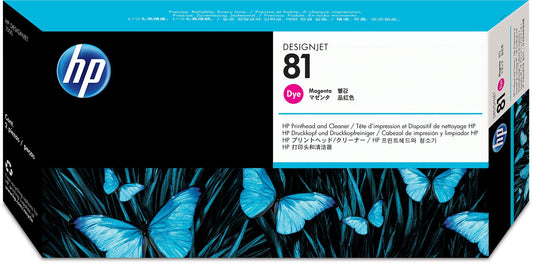 Original HP 81 Magenta (C4932A) Ink cartridge-0