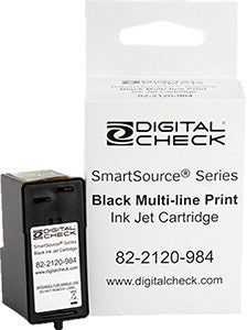 New Genuine Burroughs SmartSource Series Black Ink Cartridge 82-2120-984-0