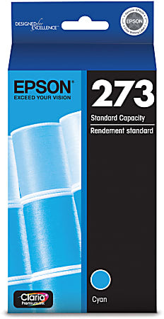 Original Epson 273 Cyan Ink Cartridge-0