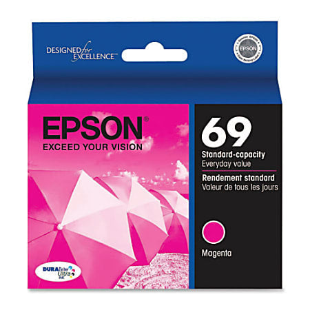 New Genuine Epson 69 Magenta Ink Cartridge-0