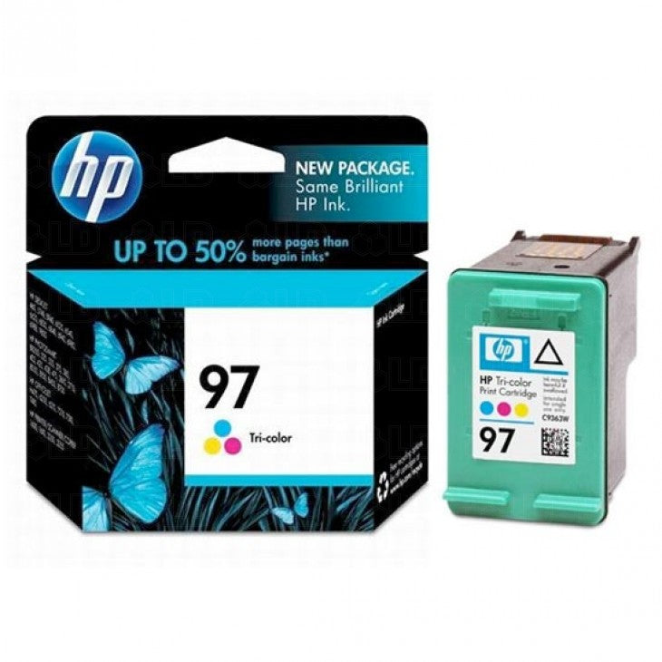 Original HP 97 (C9363WN) Color Ink Cartridges-0