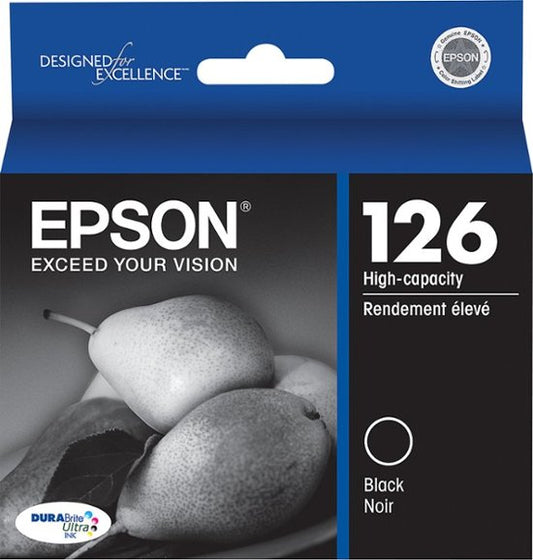 Epson T126120 High-Yield Ink Cartridge - Black-0