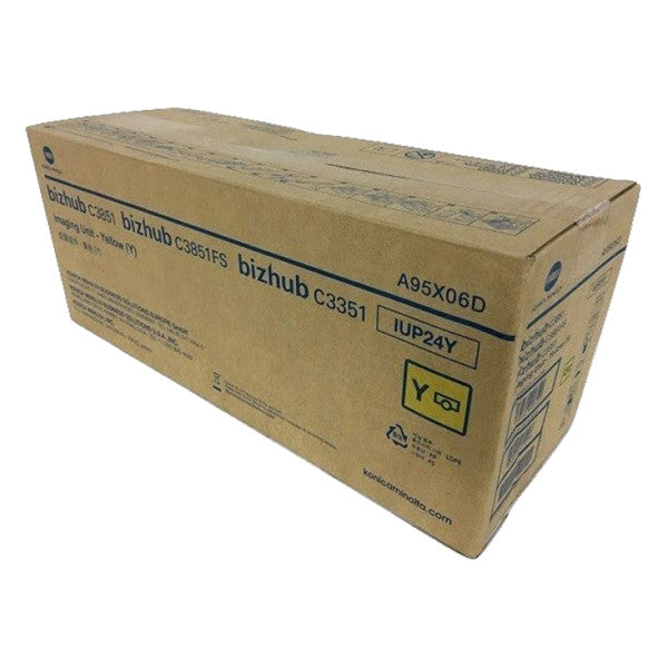 Konica-Minolta IUP24Y Yellow Drum Unit Cartridge, A95X06D-0