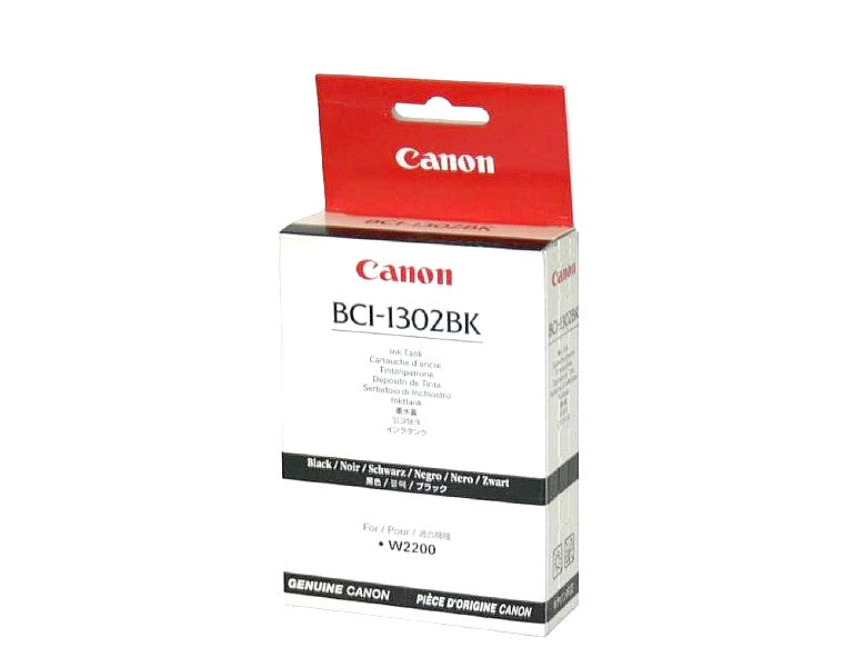 Original Canon BCI-1302BK (BCI-1302) 130-ml Black Inkjet Cartridge-0