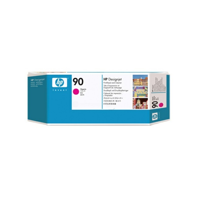 New HP 90 (C5056A) Magenta Printhead Cartridge-0