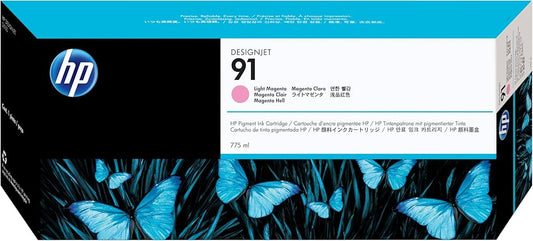 Original HP 91 775-ml (C9471A) Light Magenta Ink Cartridge-0