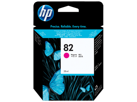 HP 82 28-ml (CH567A) Magenta Ink Cartridge-0