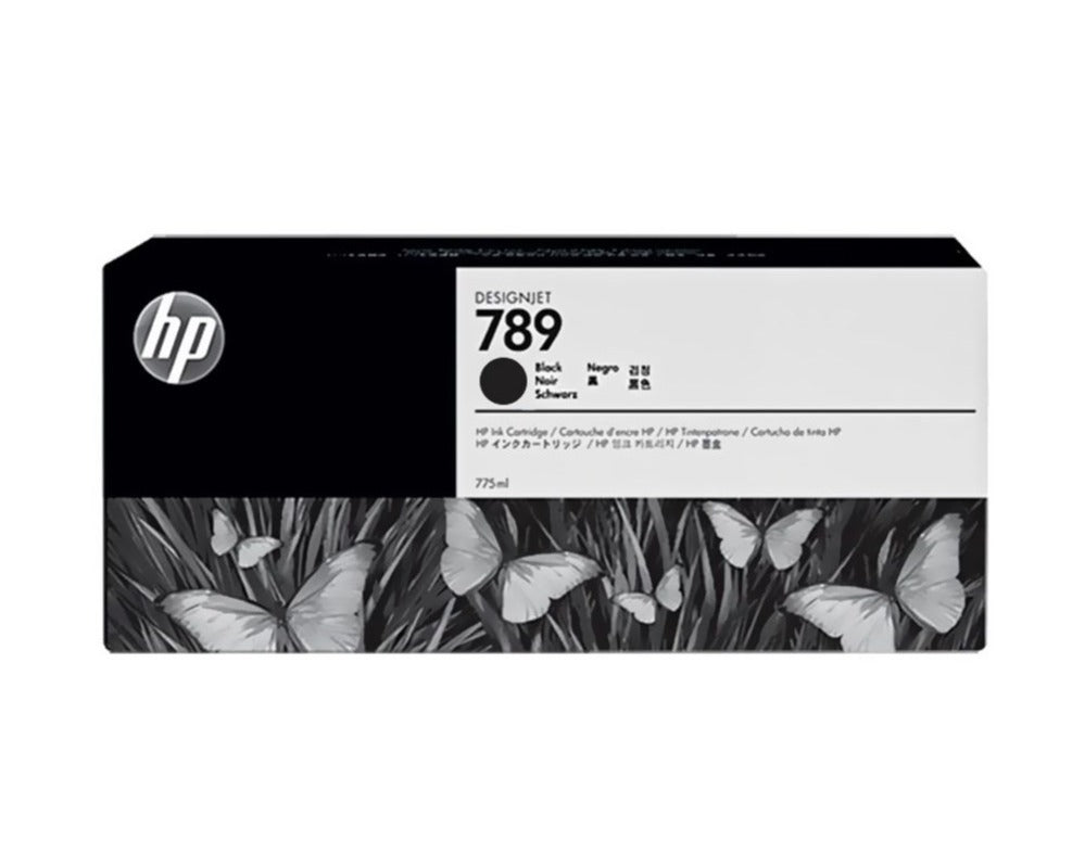 HP 789 (775mL) Black Ink Cartridge, CH615A-0