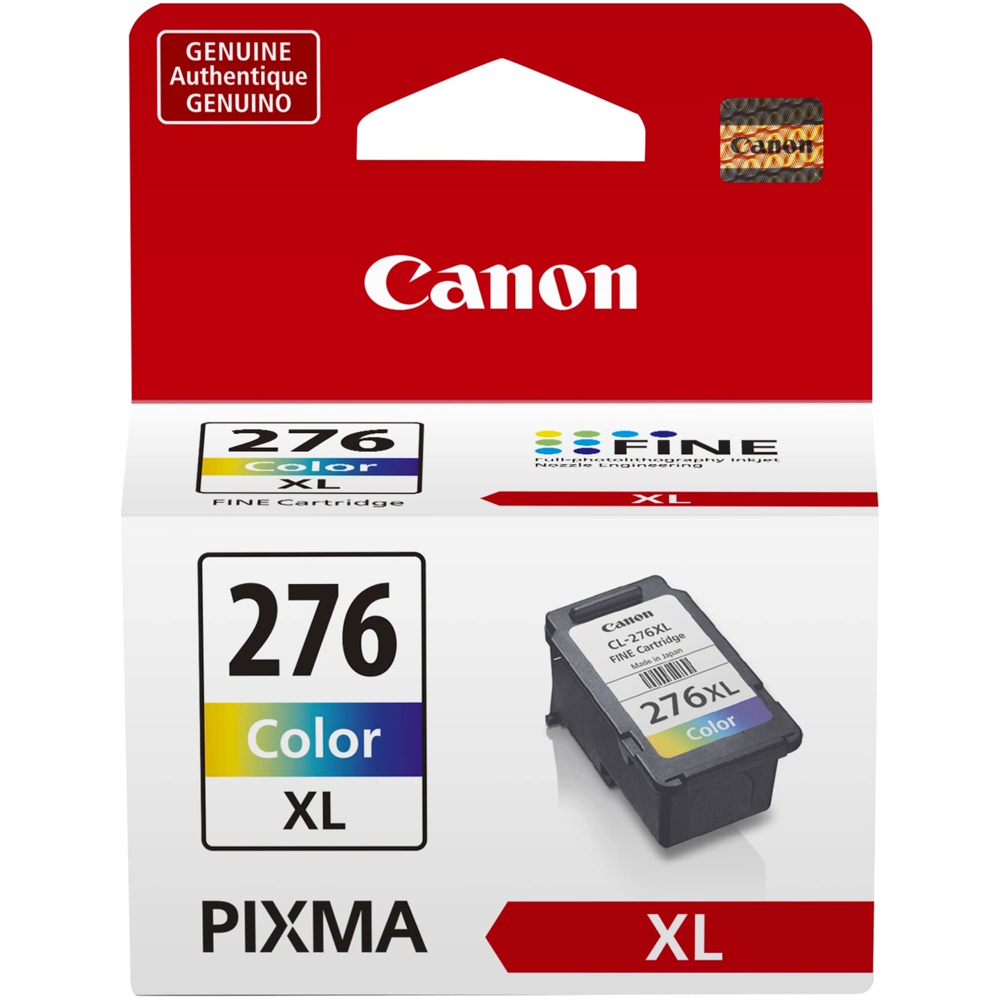 Canon CL-276XL High Yield Color Ink Cartridge, 4987C001-0