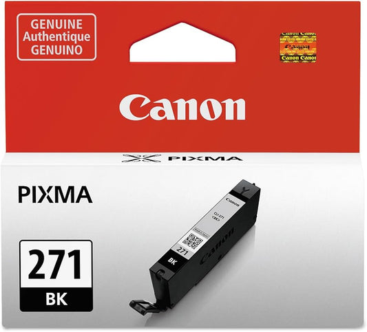 Original Canon CLI-271 Black Inkjet Cartridge, 0390C001-0