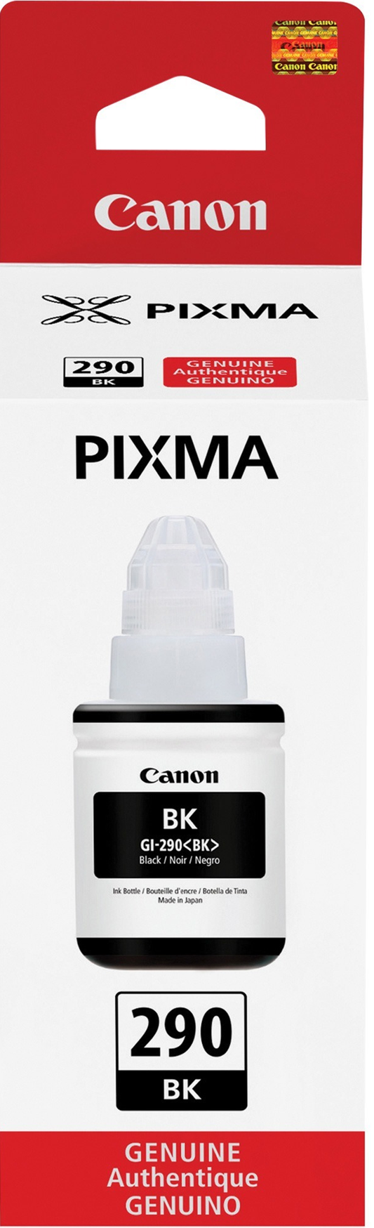 New Genuine Canon 290 Black Ink Bottle-0