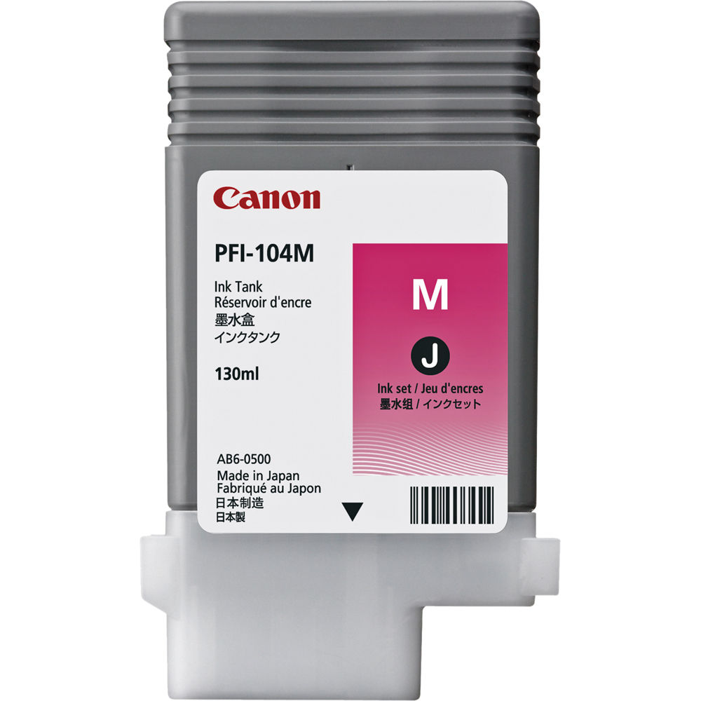 Original Canon PFI-104 Magenta Ink Cartridge-0