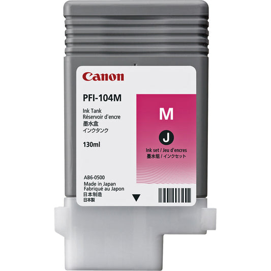 Original Canon PFI-104 Magenta Ink Cartridge-0