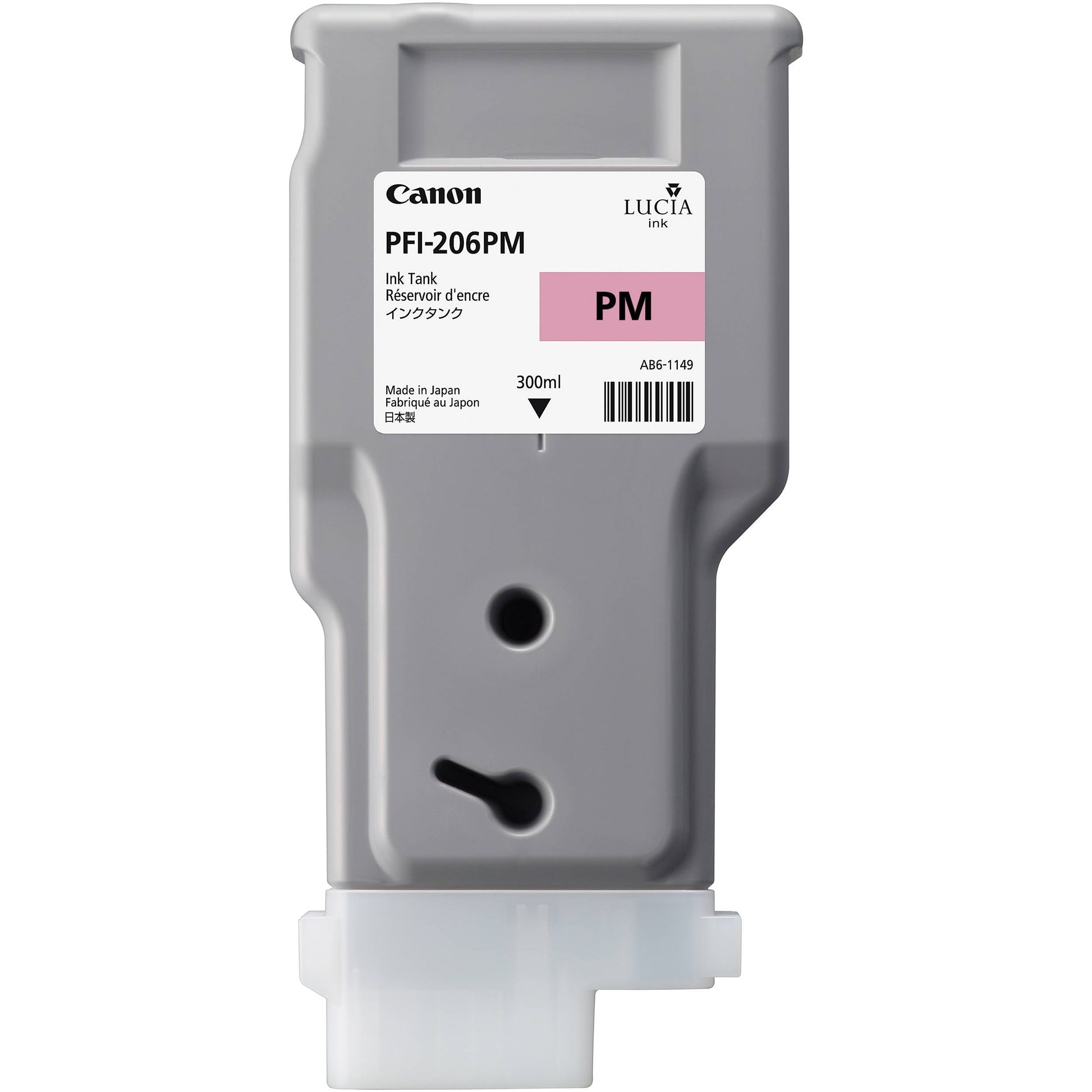 Original Canon PFI-206 300mL Photo Magenta Ink Cartridge-0