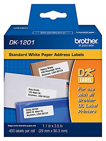 Brother DK1201 Standard Address Labels - 3/Pack-0