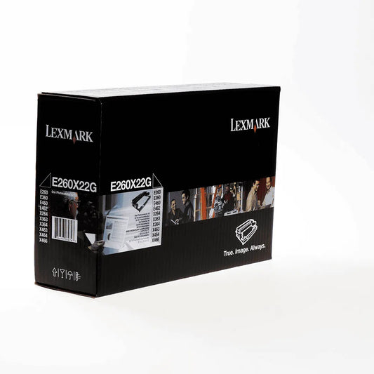 Lexmark High Yield Black  Laser Drum Cartridge, E260X22G-0