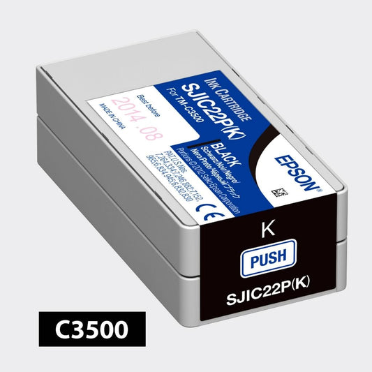 Epson SJIC22P Black Ink Cartridge-0