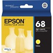 New Genuine Epson 68 Yellow Ink Cartridge-0