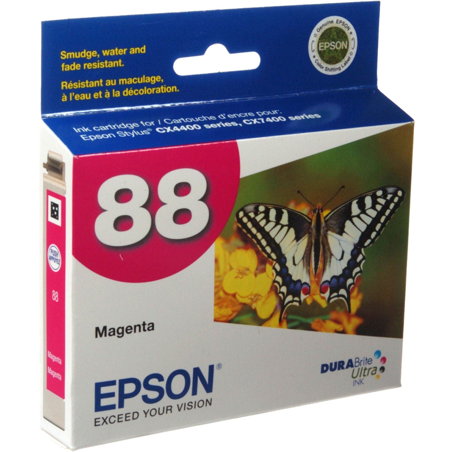 Original EPSON 88 (T0883) Magenta Ink Cartridge-0