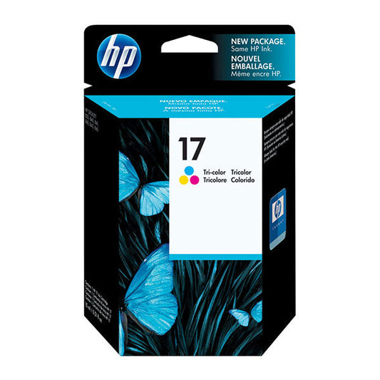 HP 17 (C6625A) Tri-Color Original Ink Cartridge-0