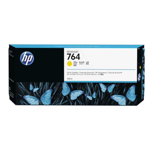 Original HP 764 300-ml Yellow Designjet Ink Cartridge | C1Q15A-0