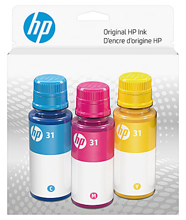 HP 31 Color Ink Cartridges Refills-0