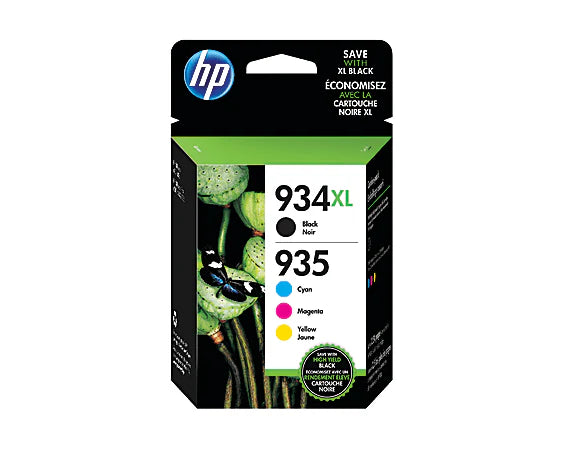 Original HP 934XL Black 935 Cyan, Magenta, Yellow Ink Cartridges-0