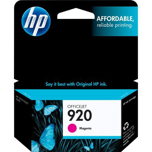 HP Genuine 920 (CH635AN) Magenta Ink Cartridge-0
