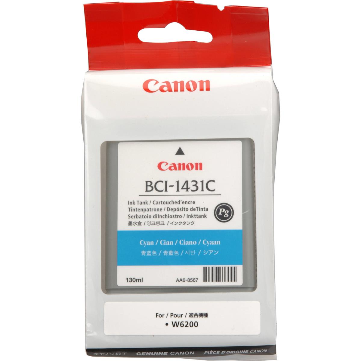 Original Canon BCI-1431 Cyan Ink Cartridge-0