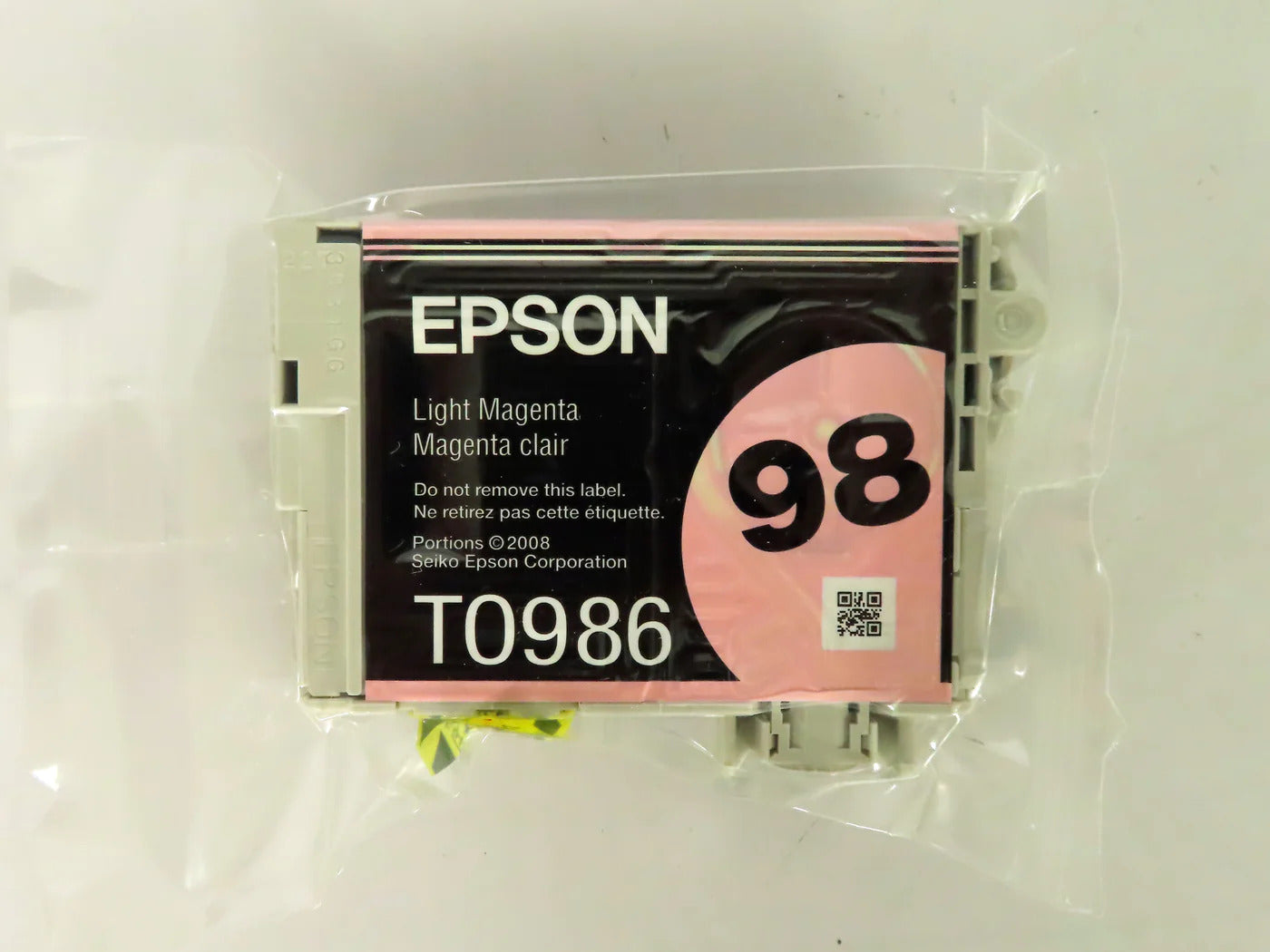 Original Epson 98 (T0986) Light Magenta Ink Cartridge-0