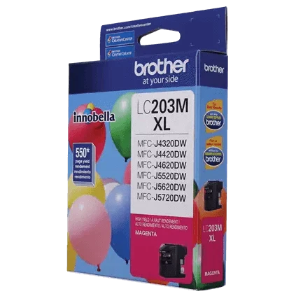 Brother LC203MXL High Yield Magenta Ink Cartridge-0