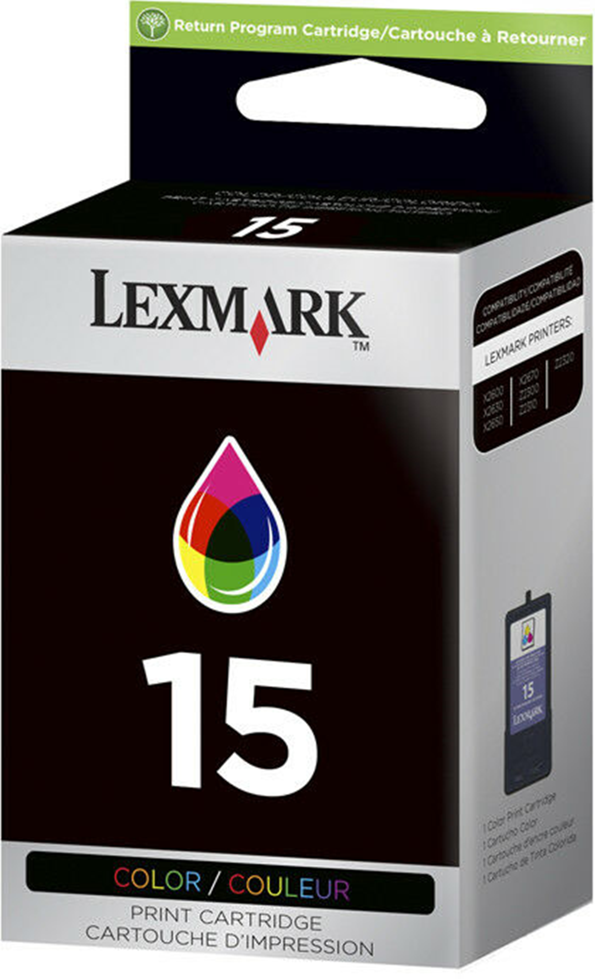 Lexmark No#15 (18C2110) Color Ink Cartridges-0