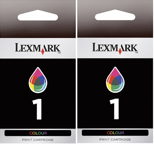 Lexmark NO# 1 Color (18C0948) Ink Cartridge, 2-Pack-0