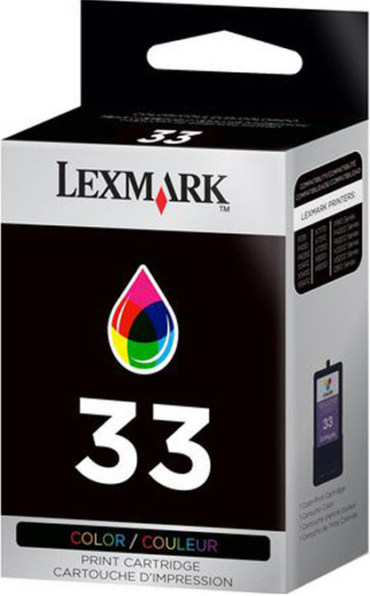 Lexmark #33 (18C0033) OEM Color Print Cartridge-0