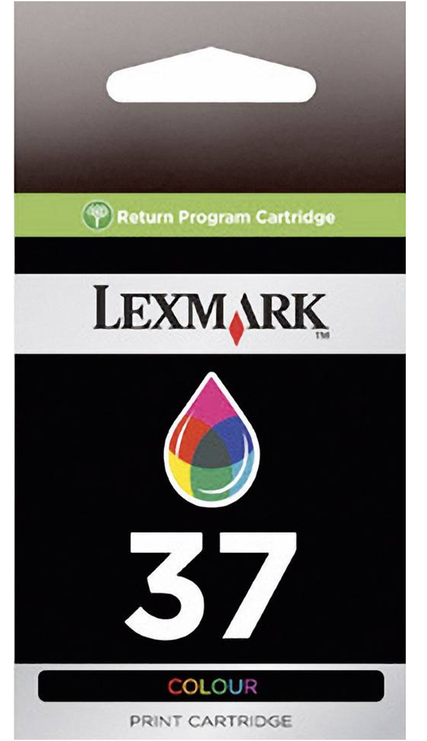 Lexmark 37 (18C2140) Color OEM Genuine Ink Cartridge-0