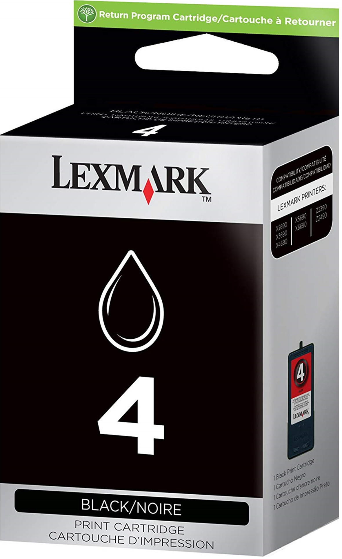 Lexmark 18C1974 NO.4 Color Ink Cartridge-0