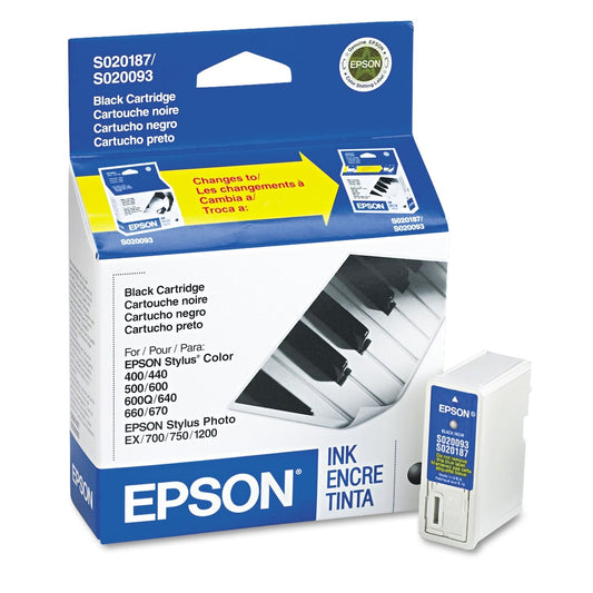 Epson S020093 Black Ink Cartridge-0