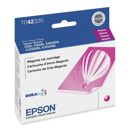 Epson T042 Magenta Ink Cartridge, T042320-0