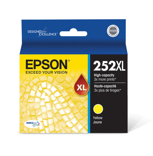 Original Epson T252XL Yellow (T252XL420) Ink Cartridge-0