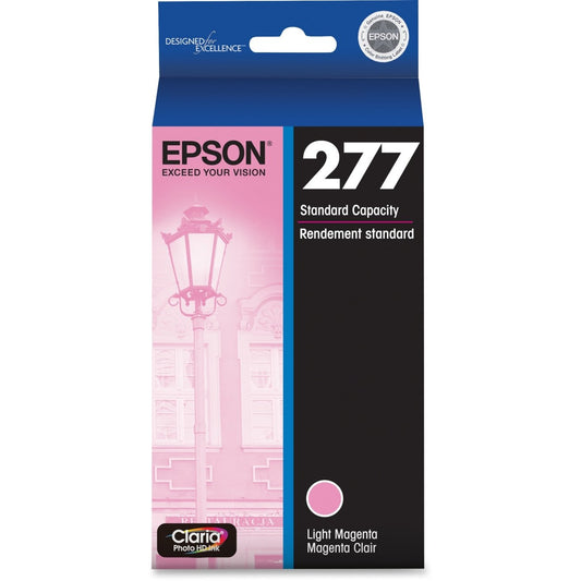 Epson 277 Standard-Yield Light Magenta Inkjet Cartridge, T277620-S-0