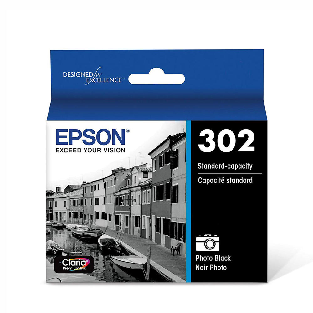 Epson 302 Photo Black Ink Cartridge, T302120-0