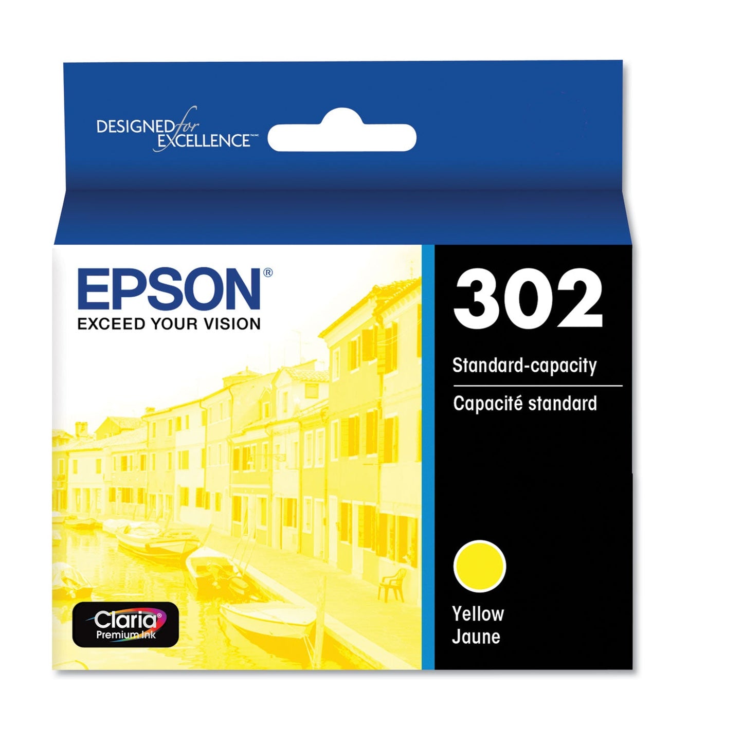 Epson 302 Yellow Ink Cartridge, T302420-0